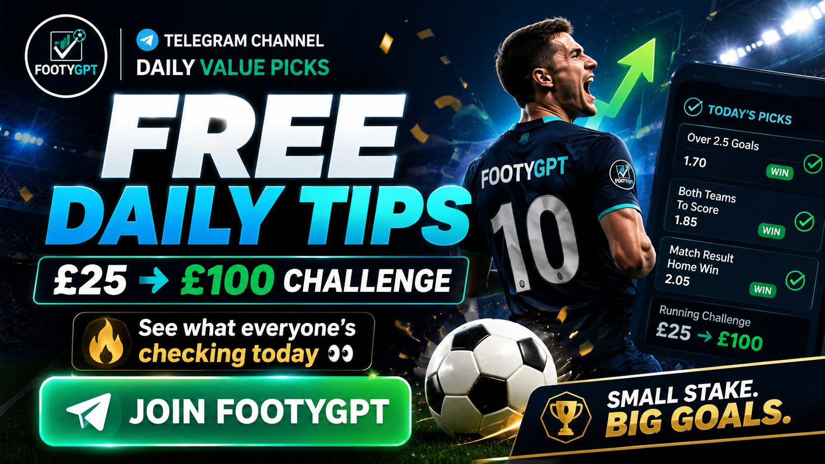 FootyGPT Free - Football Betting Tips UK 🇬🇧