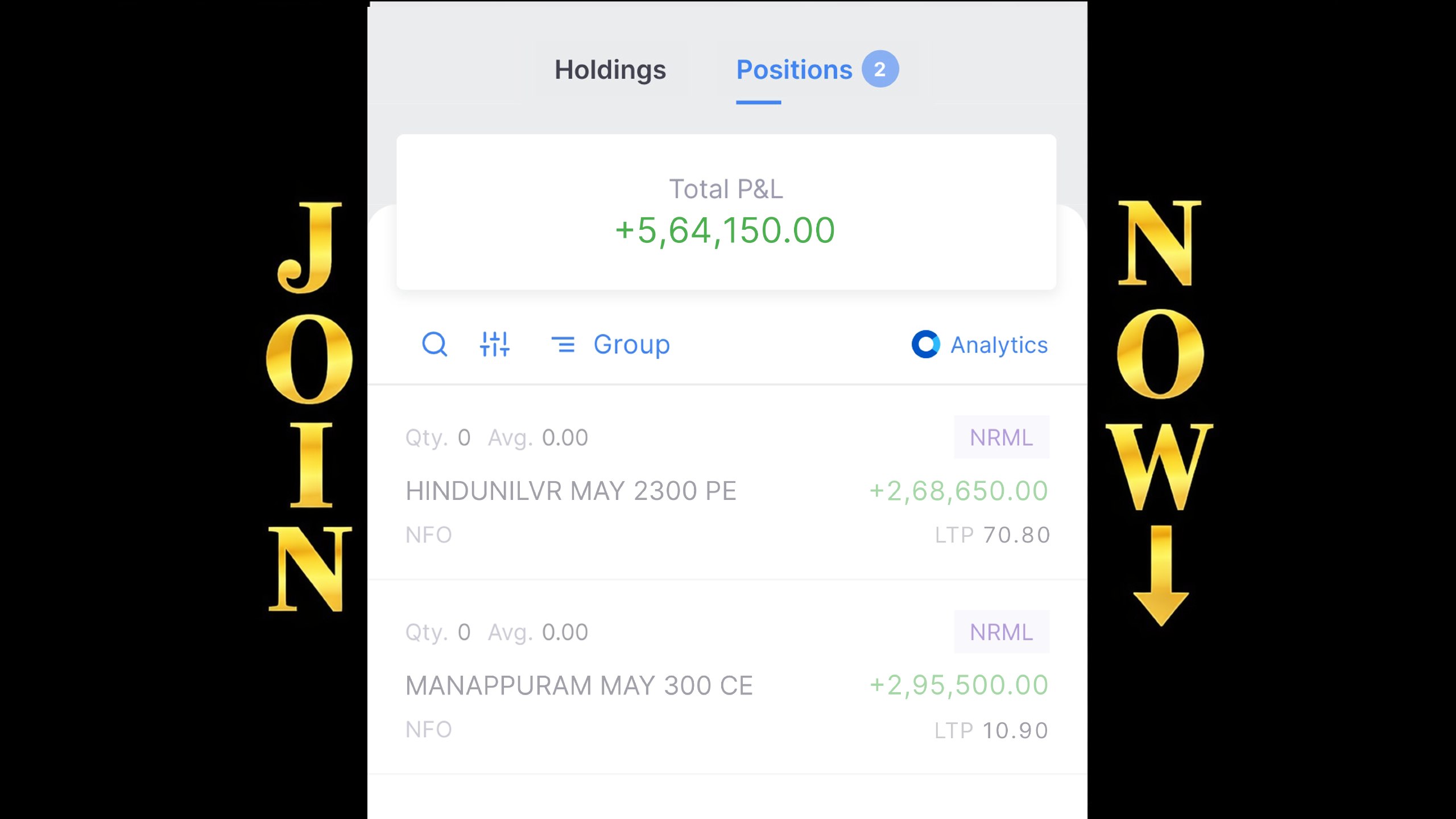 Trader with Nandni