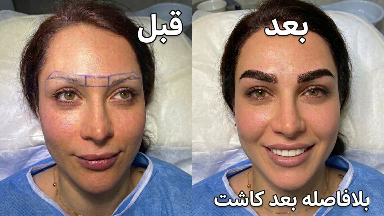 کاشت ابرو و مو /سلبریتی متد🥰