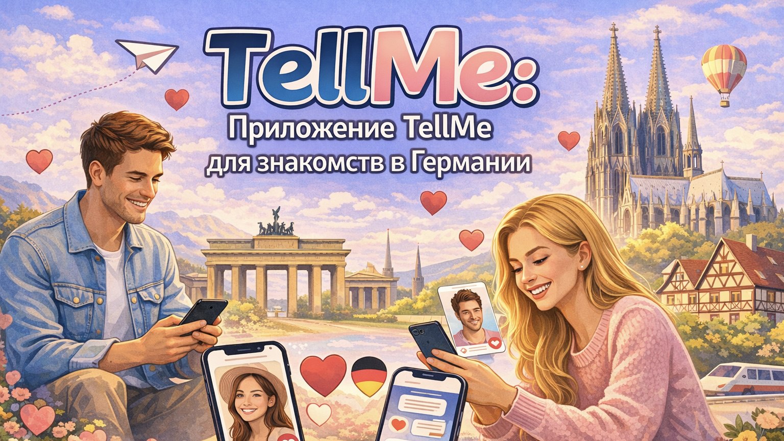 Tellme - знакомства в Европе!