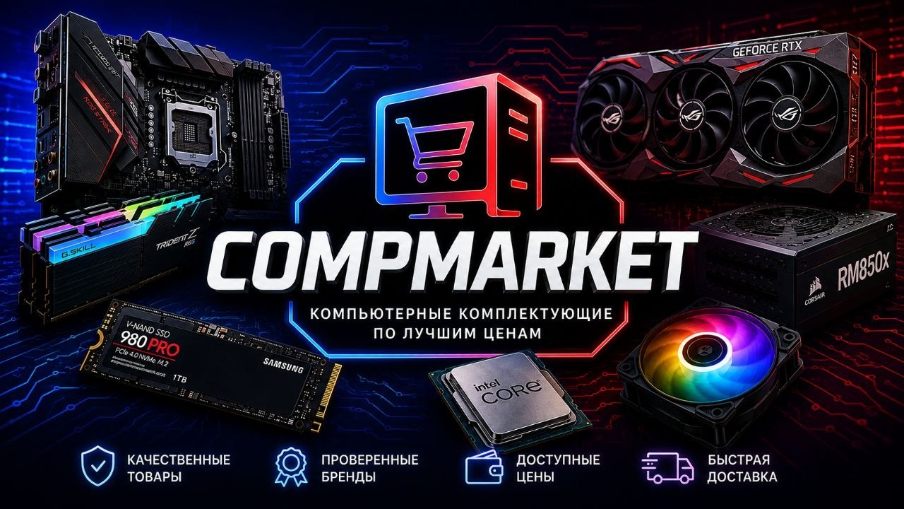 Магазин компьютерных комплектующих