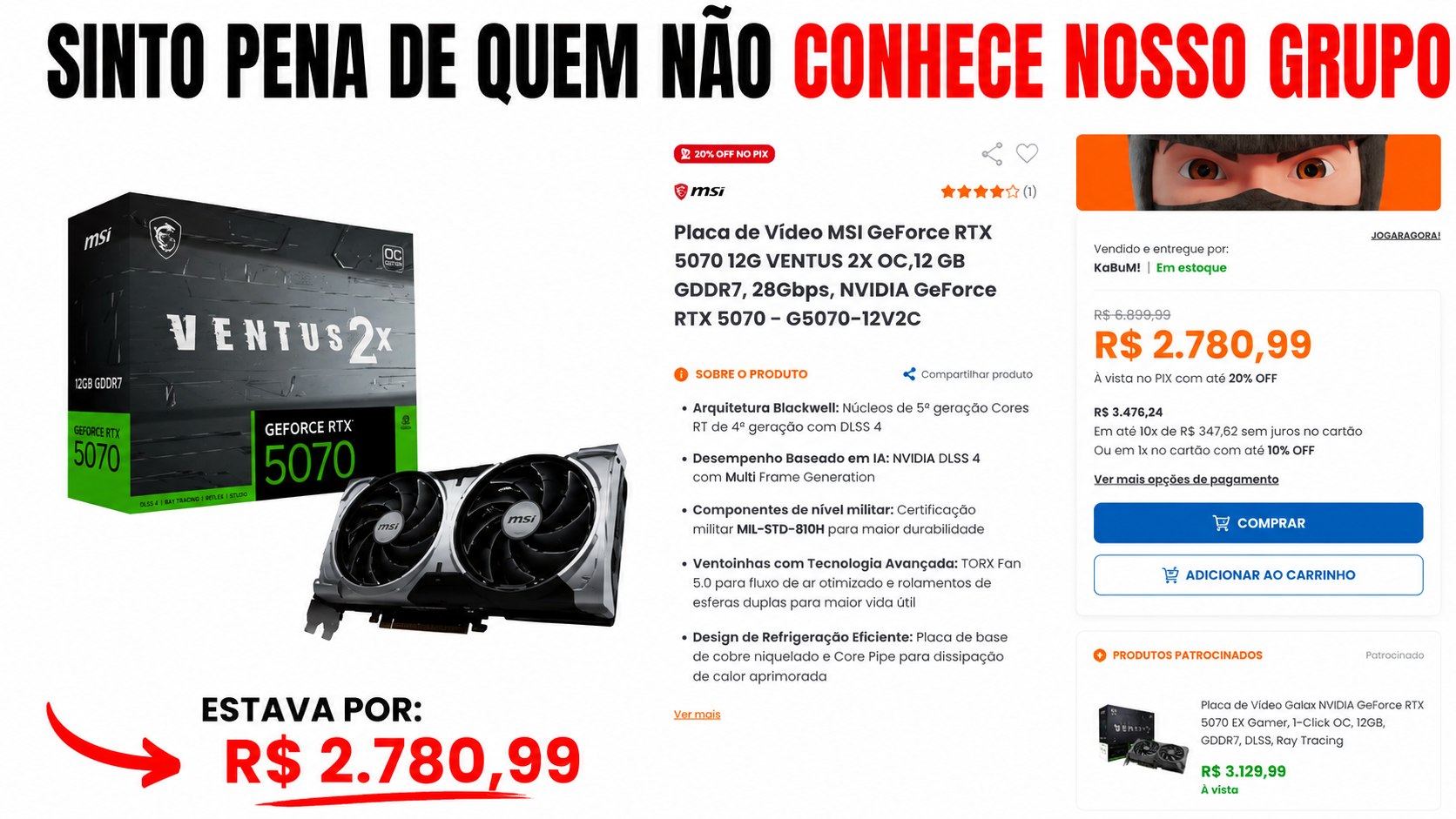 ⚡️ OFERTAS DE HARDWARE DO SANTANA