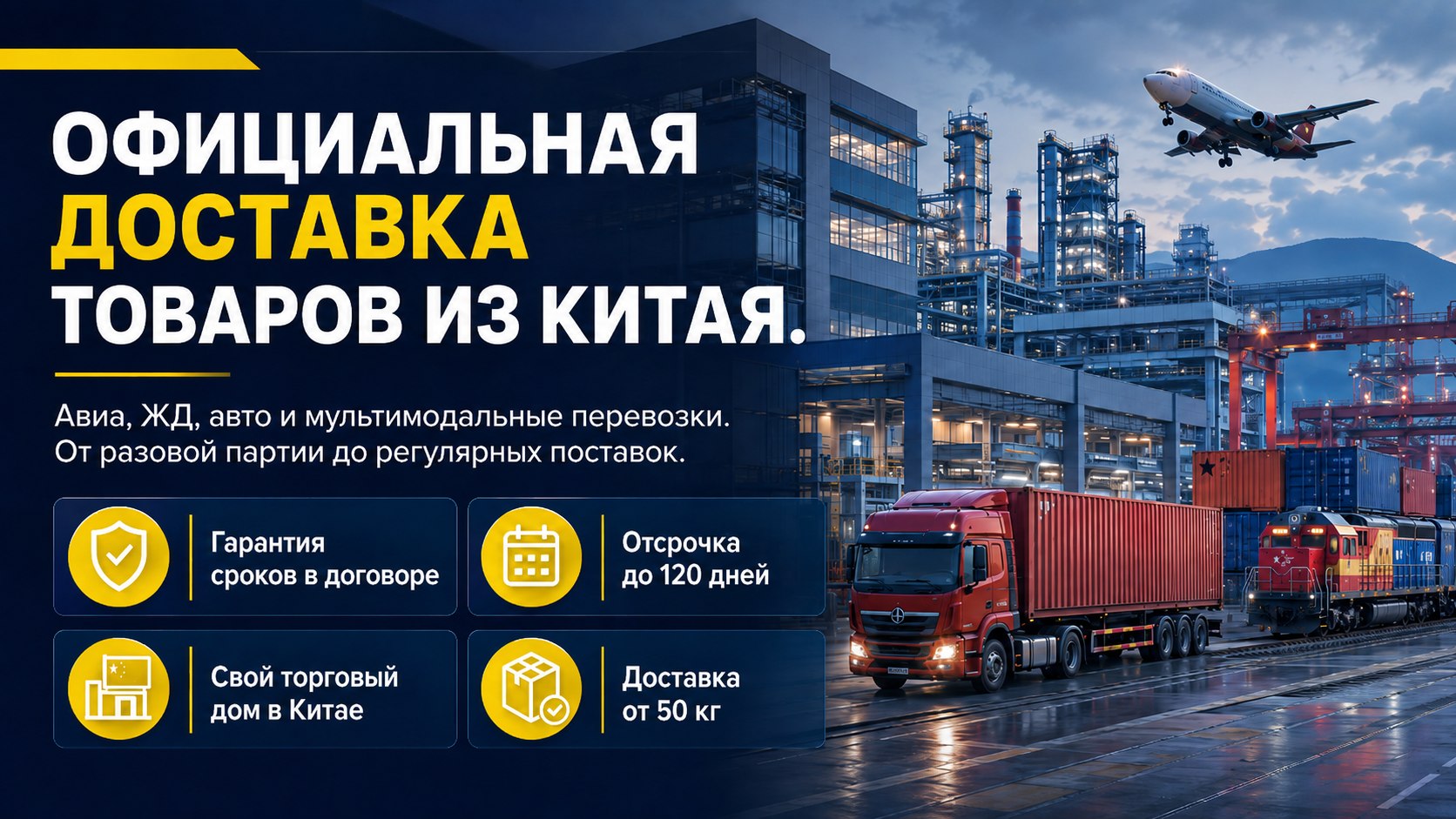 Белый импорт. Свой торговый дом в Китае