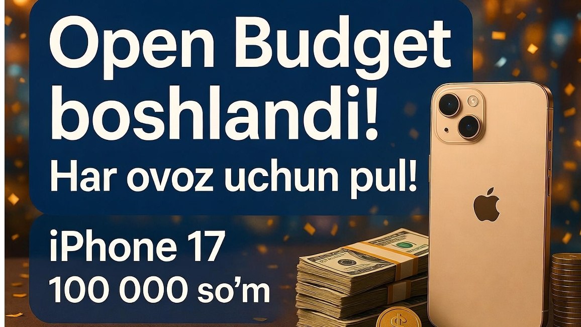 Open Budget | Milliy Jamoasi