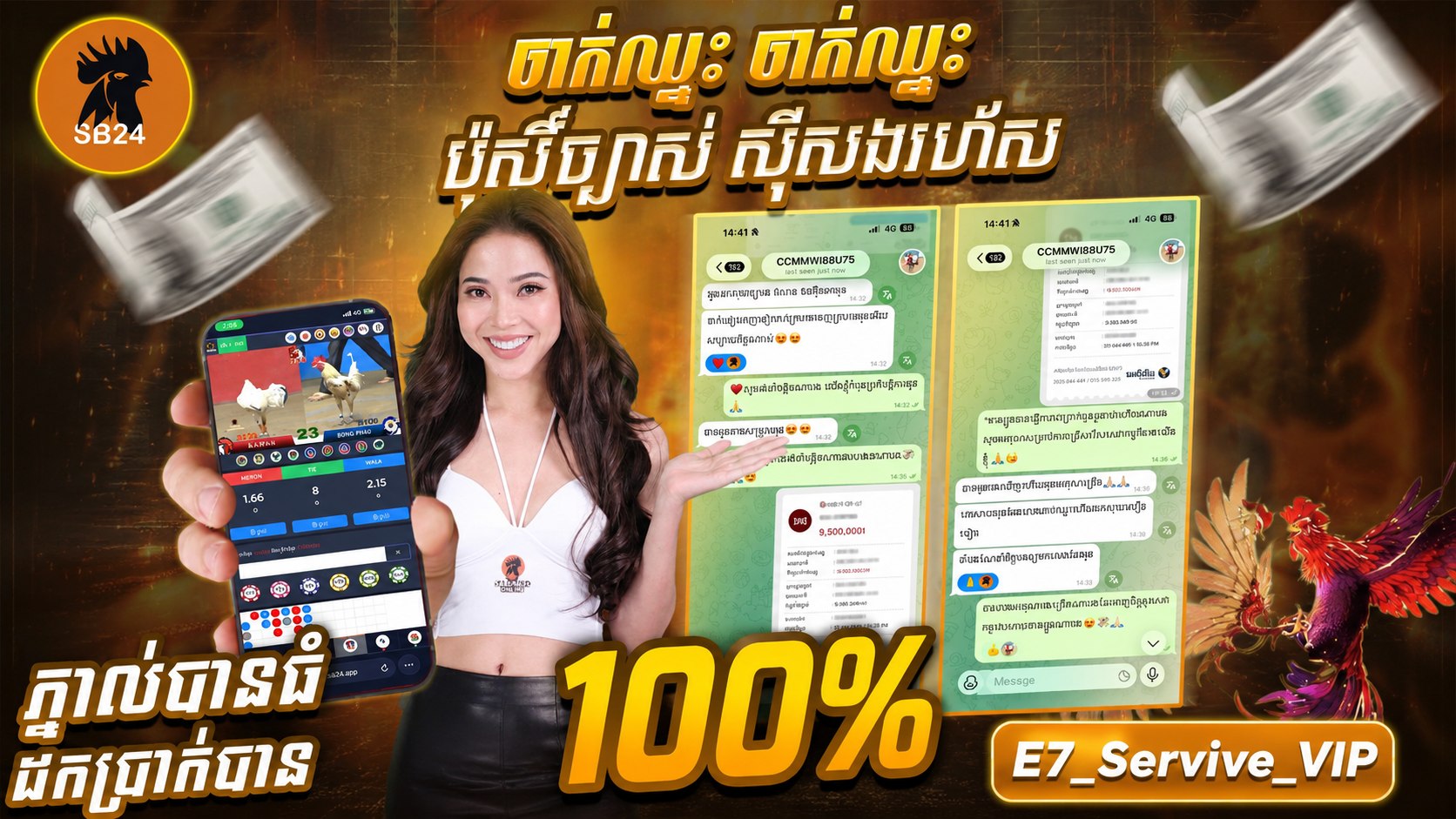 មាន់ជល់SB24