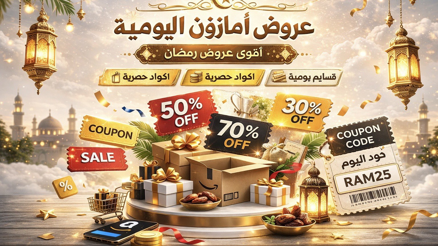 عروض أمازون اليومية🛒