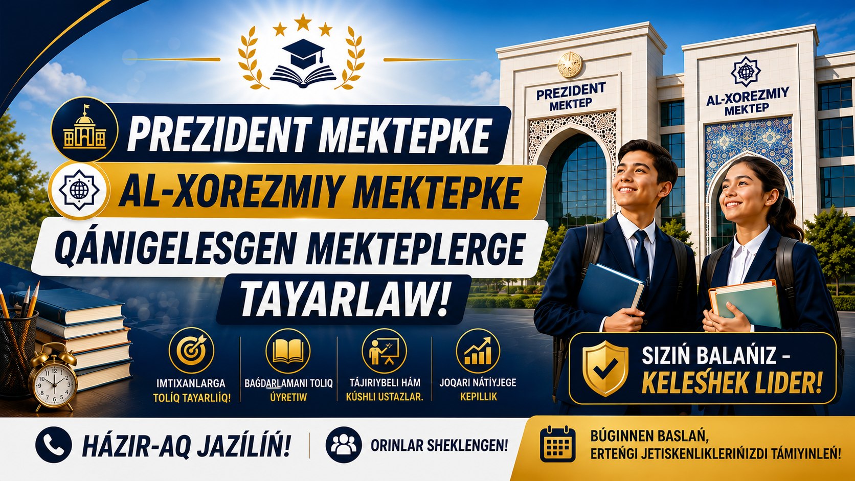 Bright Edu - Prezident mektebine tayarlıq