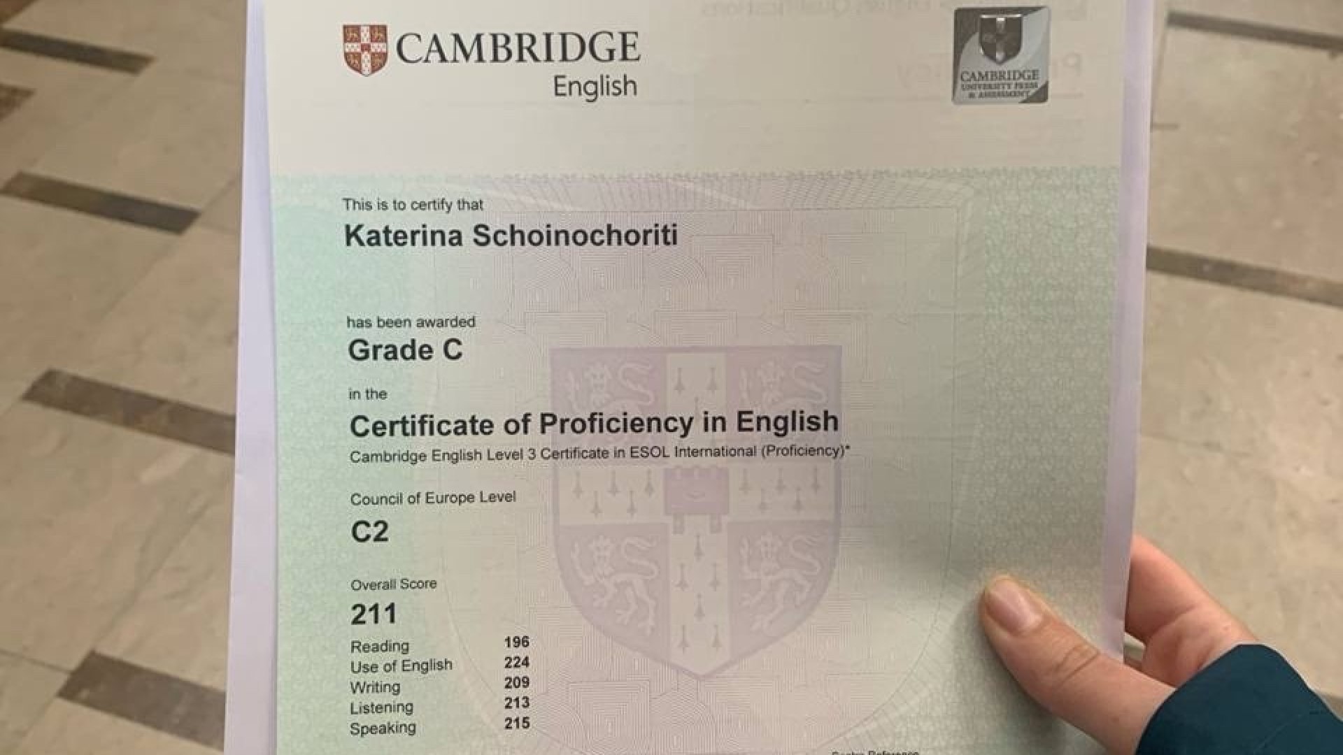 Подготовка к Cambridge Exams