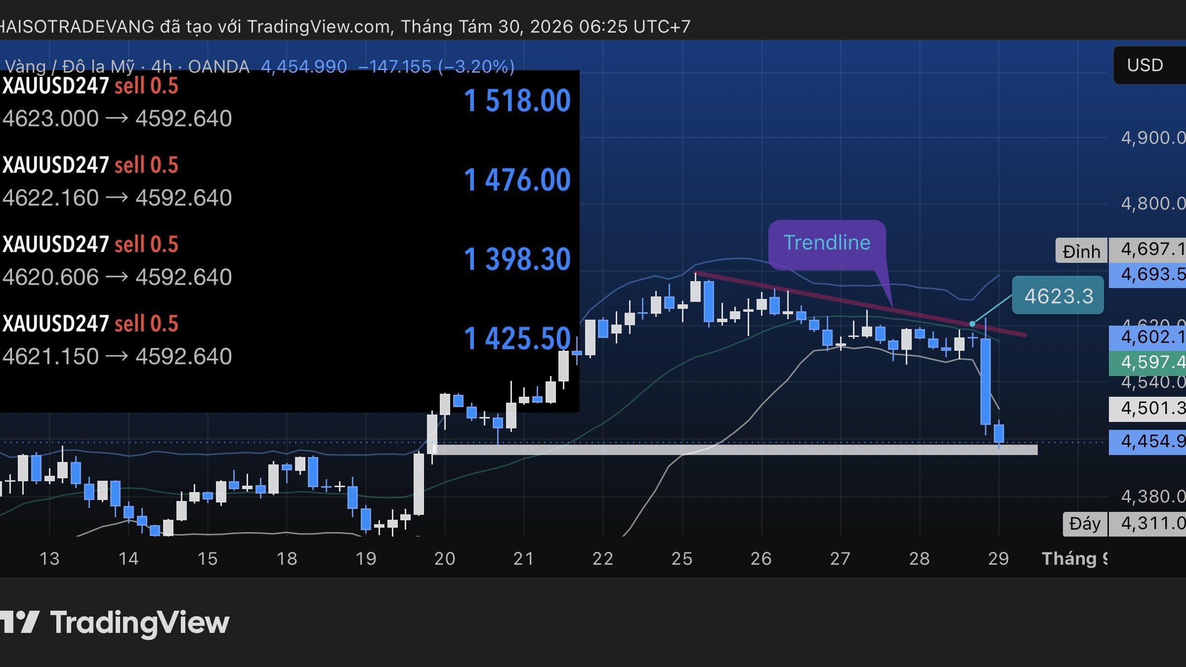 HẢI SỐ - TRADE VÀNG