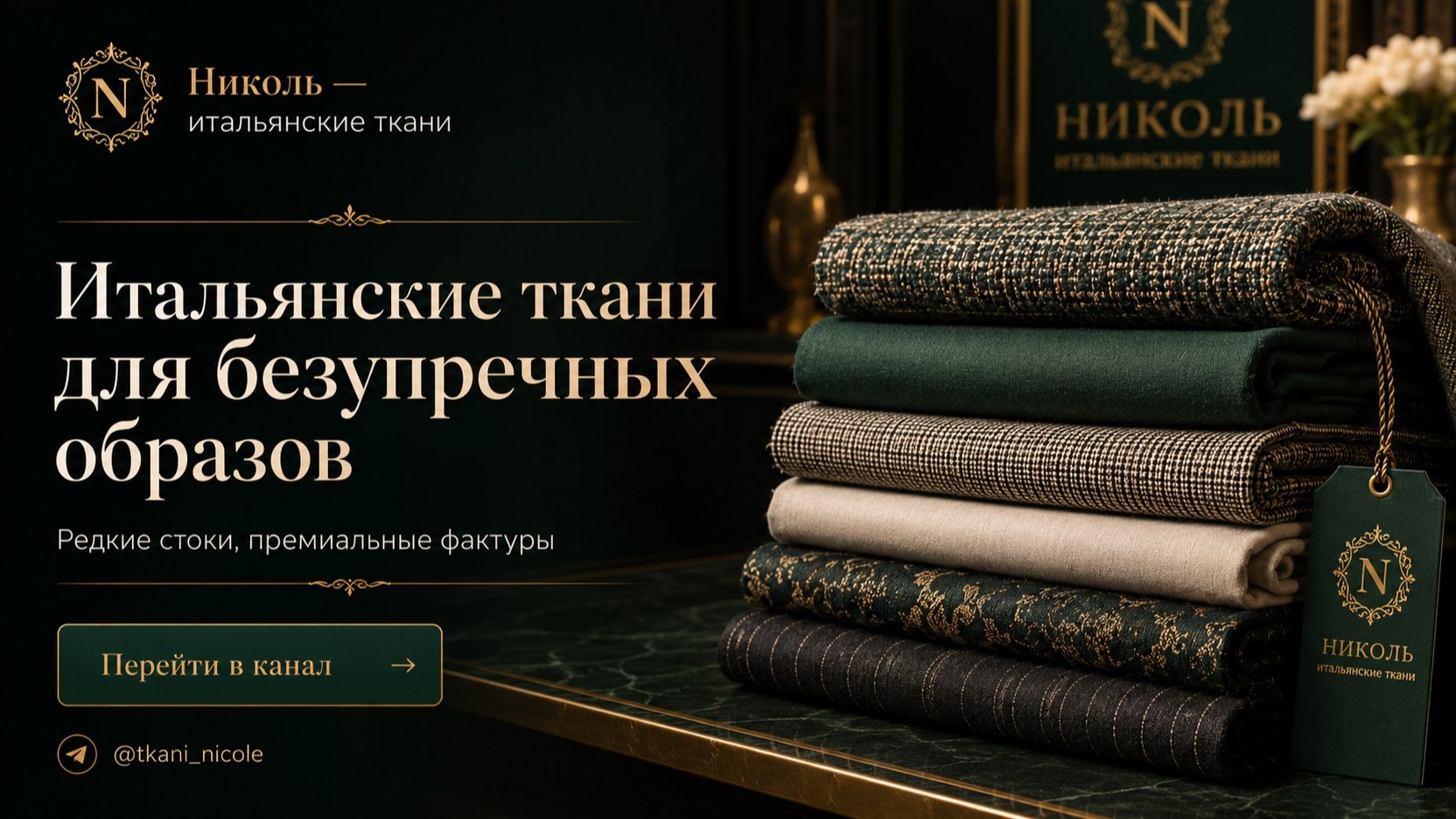 TKANI_NICOLE Итальянские ткани